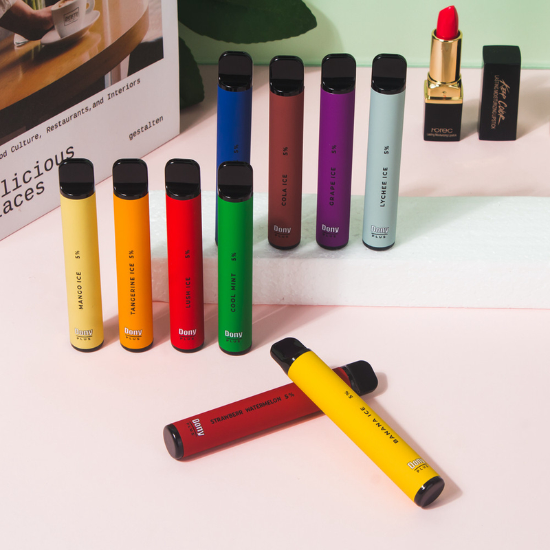 800puffs 3.2mlの使い捨て可能な注文の蒸気タバコ550mAh電池15の味とDony ECO