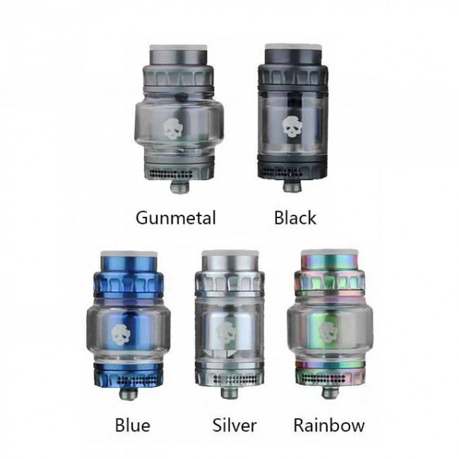コイルに直接2ml 4mlのガラス管のアークの噴霧器タンクDovpo Blotto小型Rtaの気流