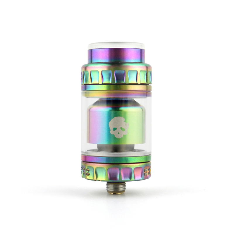 コイルに直接2ml 4mlのガラス管のアークの噴霧器タンクDovpo Blotto小型Rtaの気流