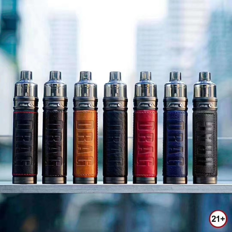 Voopooは4.5ml Vinciが単一の18650電池80wを巻くX 18650 Mod Eのタバコの始動機のキットを引張る