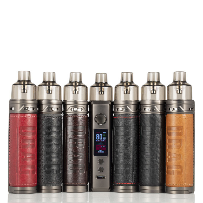 Voopooは4.5ml Vinciが単一の18650電池80wを巻くX 18650 Mod Eのタバコの始動機のキットを引張る