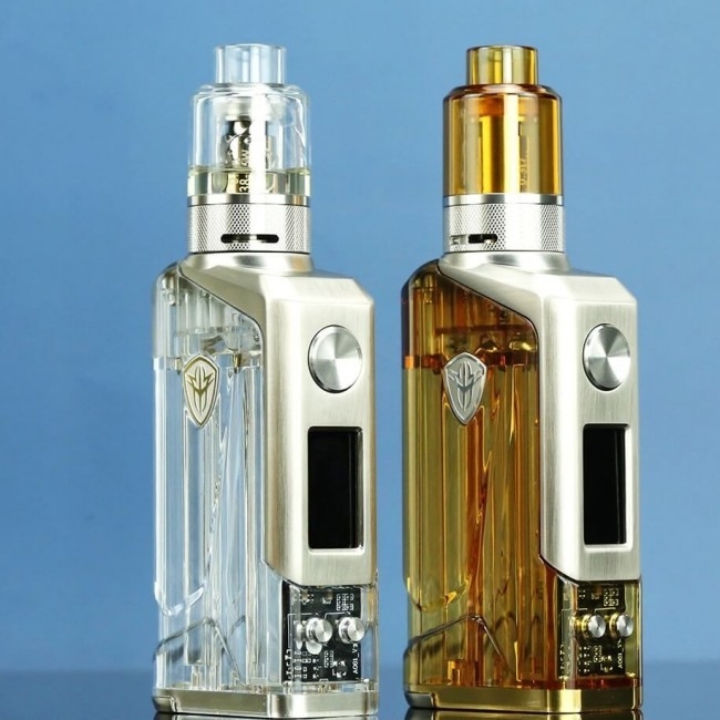 Jellybox 228w Tc Eのタバコの始動機のキット4.8mlの網のコイル18650電池Modのキット