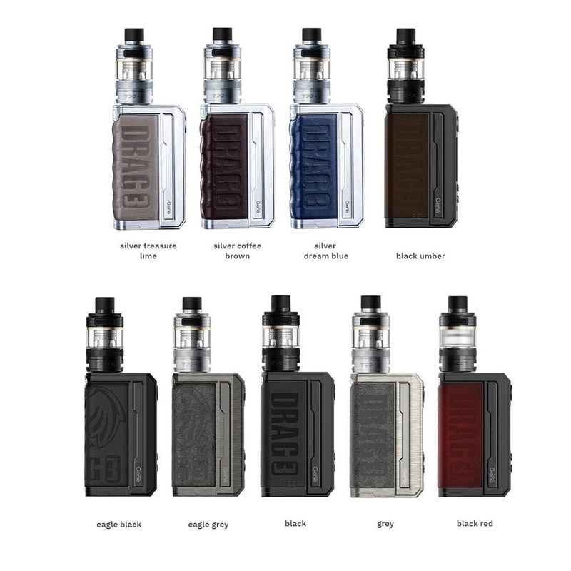 Voopooは3つのTpp Xの箱Modのキット5.5ml Tpp Dmのコイルを電池二倍になる18650引張る