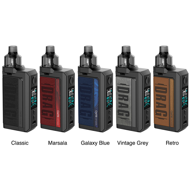 Voopooが最高のアークを引張るポッドMod 177w箱ModのキットのPnpの18650のコイルは二倍になる