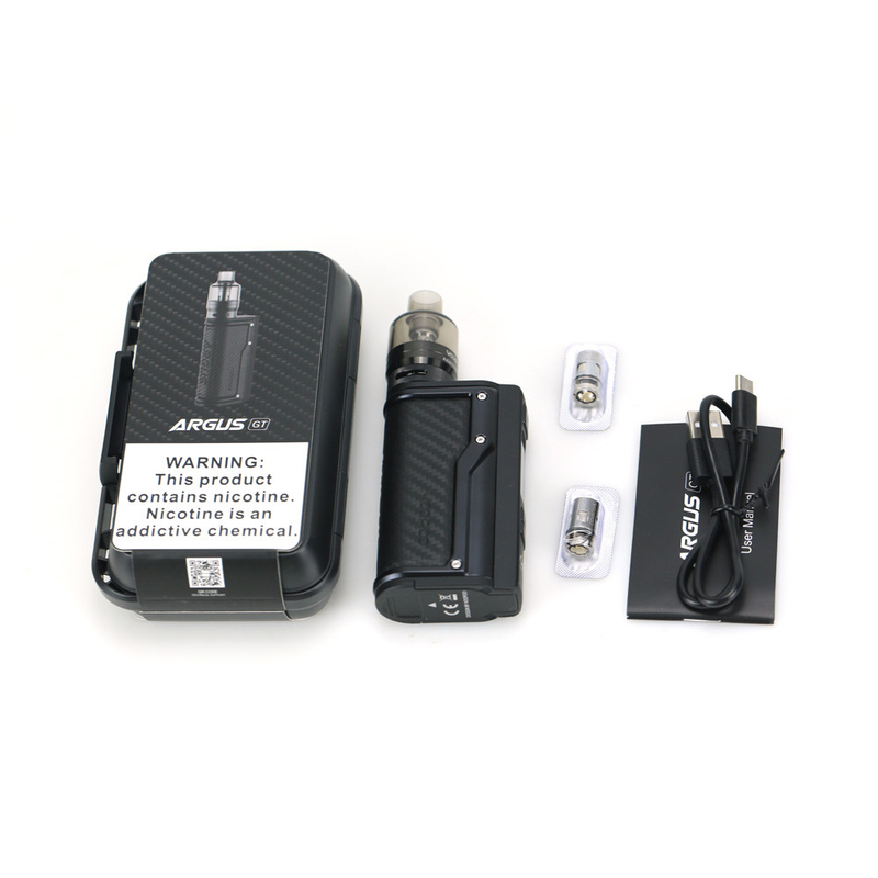 アルゴスGt 160w アーク Modのキットは噴霧器18650電池4.5ml 2mlタンク二倍になる