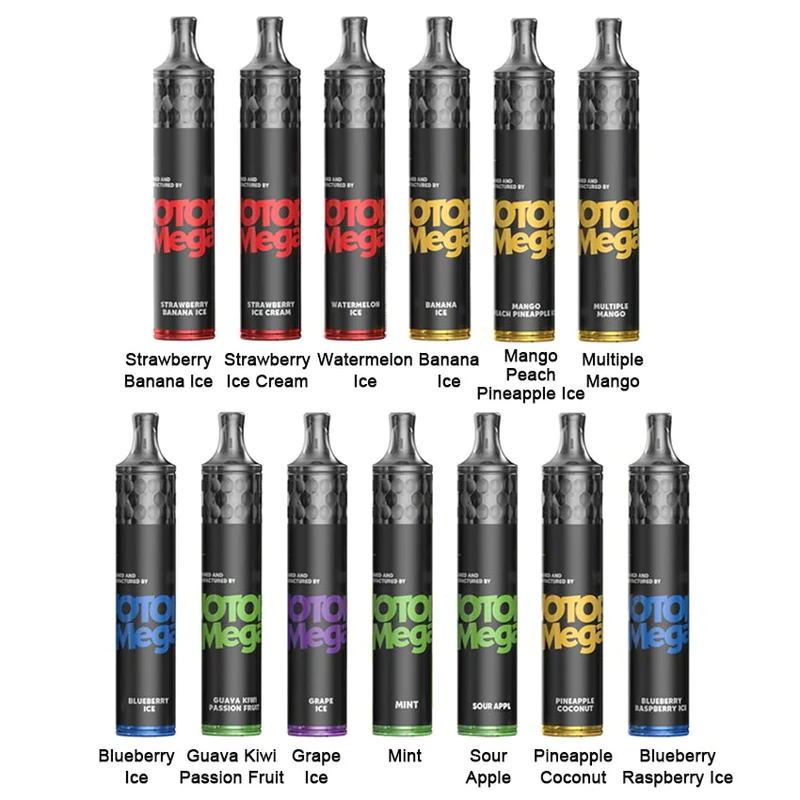 Wotofoのメガ使い捨て可能なポッドのアークsのキット1500のパフ980ma 5ml E液体1.6ohmワイヤー