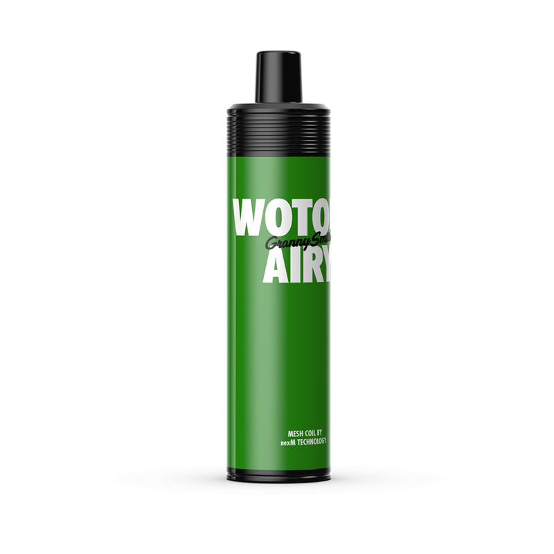充電式 1000 パフ 使い捨て Vape ポッド デバイス キット Wotofo Airy ポータブル ポッド Vape