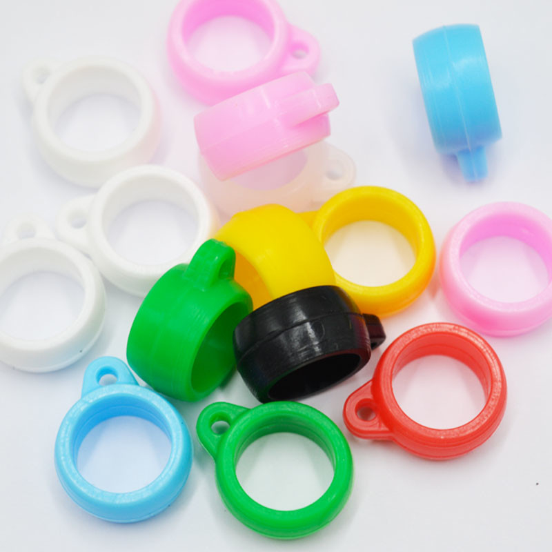13mm アークのシリコーン リング スリップ ゴム製アークはケイ素のOリングのさまざまな色にバンドを付ける