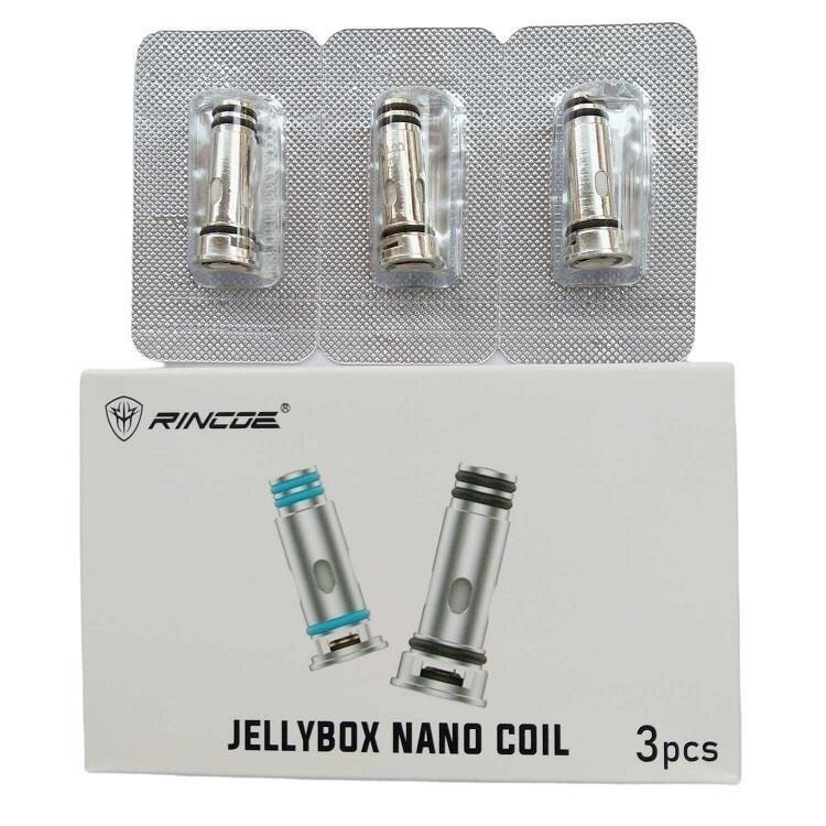 Lelote JellyboxのRincoe Jellybox SE/ナノX/空気Xキット1.0Ω/0.5Ωのためのナノの取り替えのコイル