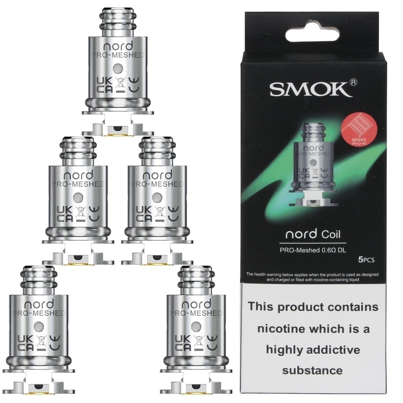 Smok NordのDL/MTLのためのプロ コイル5pcs アークのコイルの取り替えの網のコイル