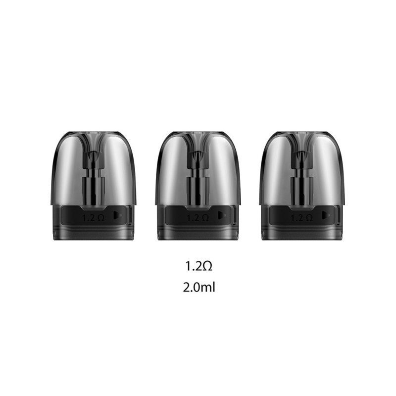 空のポッドを満たすLelote Voopooアルゴスのポッドのカートリッジ2ml 0.7ohm 1.2ohm側面