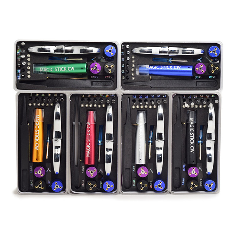 電子タバコの付属品はアークの巻取り機の工具セットDIY Vapingの潜水艦のオームを用具を使うピンセット6に-内部の1巻く