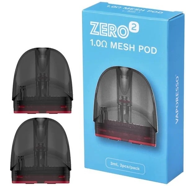 2 個メッシュ 1.0 オーム Vaporesso ゼロ 2 カートリッジ可視ポッド PTF 充填システム