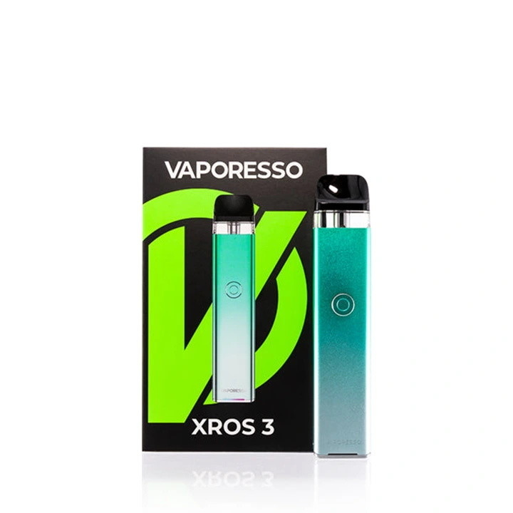 Vaporesso XROS 3のポッドのキット1000mAh 2ml Xros 3つのカートリッジ0.6ohm 1.0ohm網のポッドのカートリッジ