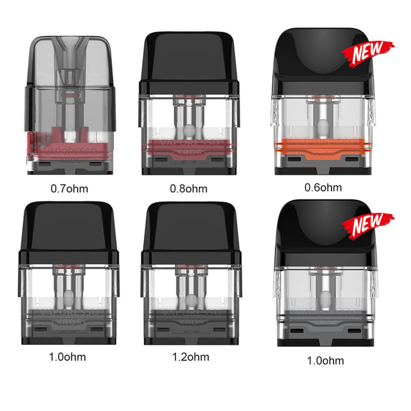 Vaporesso Xrosのカートリッジ ポッド2ml 4pcs標準的なTPDの版多用性があるXrosシリーズ ポッドのキット