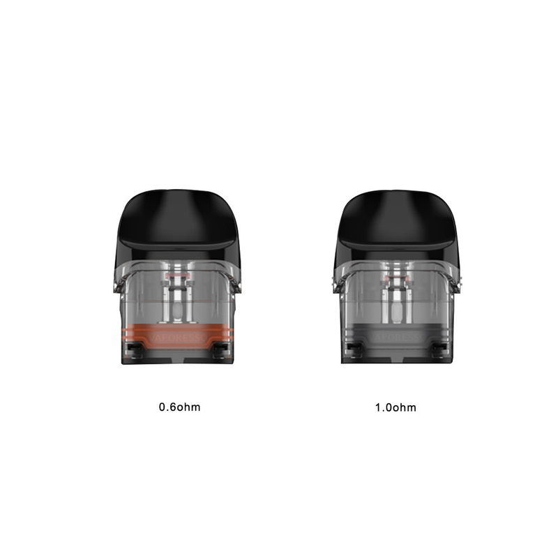 Vaporesso豪華なQSのキット/豪華なQのキットのための豪華なQSの空のポッドのカートリッジ2ml 0.6ohm 1.0ohm 4pcs
