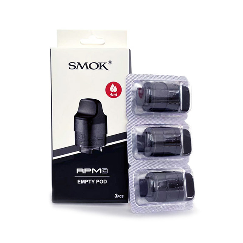 SMOK RPM C 空きポッドカートリッジ 4ml 3pcs/パック スタンダードパッケージタイプ