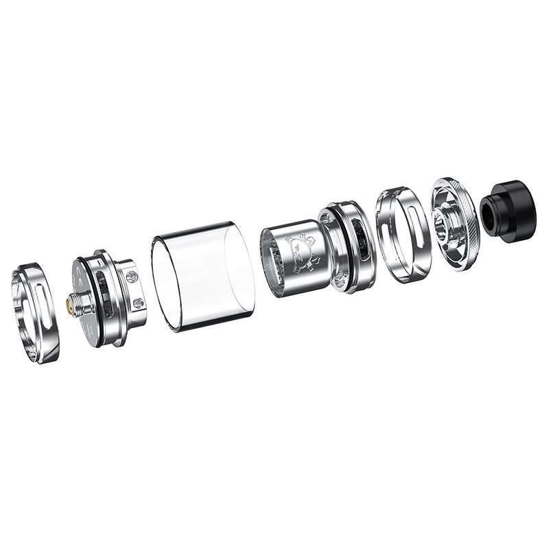 Hellvape 脂肪ウサギ 2 RTA 6.5ml / 4ml / 2ml 双コイル RTA 空流タンク オーダーメイド