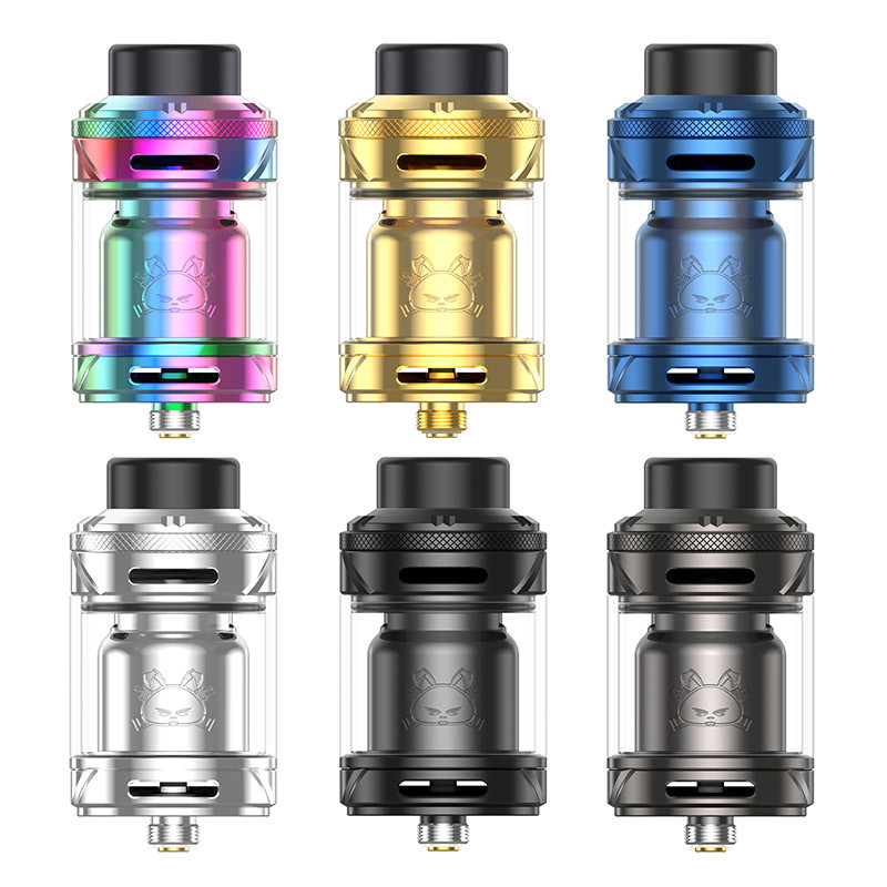 Hellvape 脂肪ウサギ 2 RTA 6.5ml / 4ml / 2ml 双コイル RTA 空流タンク オーダーメイド