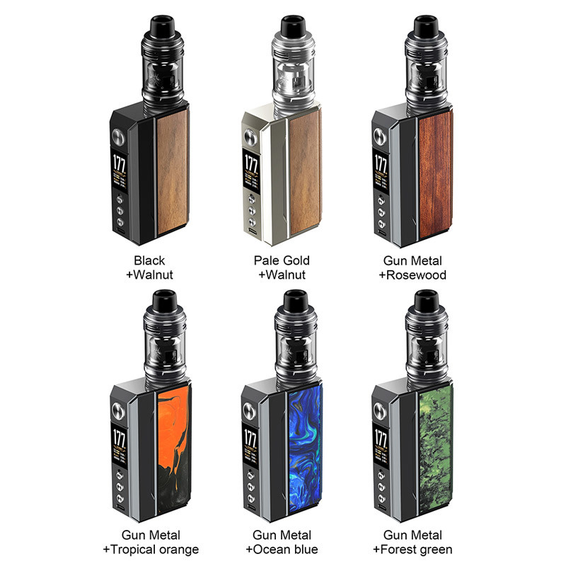 Voopoo ドラグ 4 キット 177w 4ml 5.5ml すべての Pnp コイル Uforce-L タンク デュアル 18650 バッテリーボックスキット