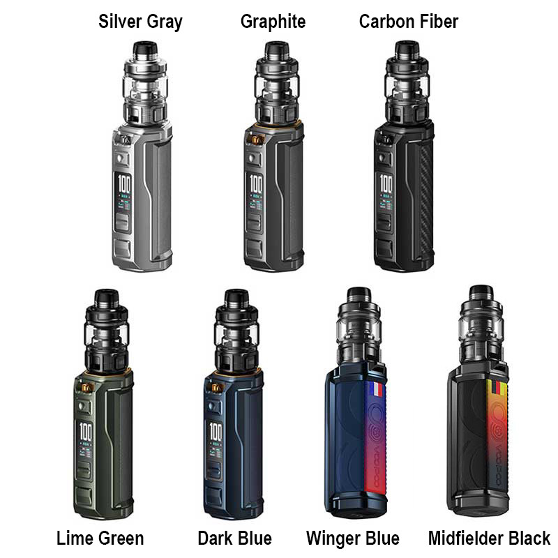 ウォープーアーグス XT 100W モードキット 6.5ml マットタンク 18650/21700バッテリーにフィット