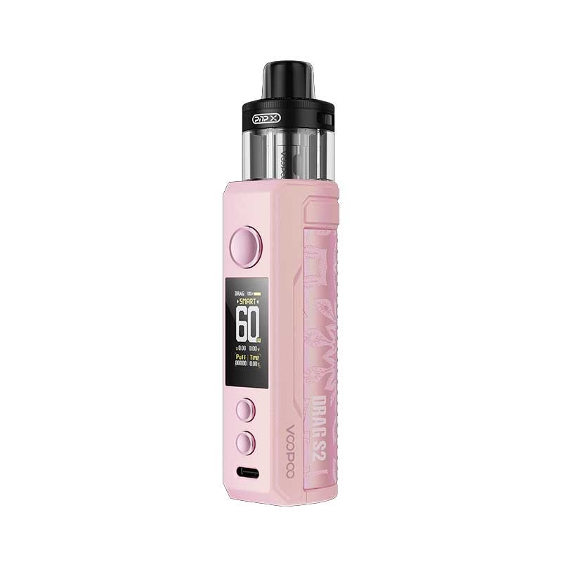 Voopoo ドラグ s2 Pod Mod キット 60w PnP X カートリッジ DTL / MTL 2500mAh 5ml