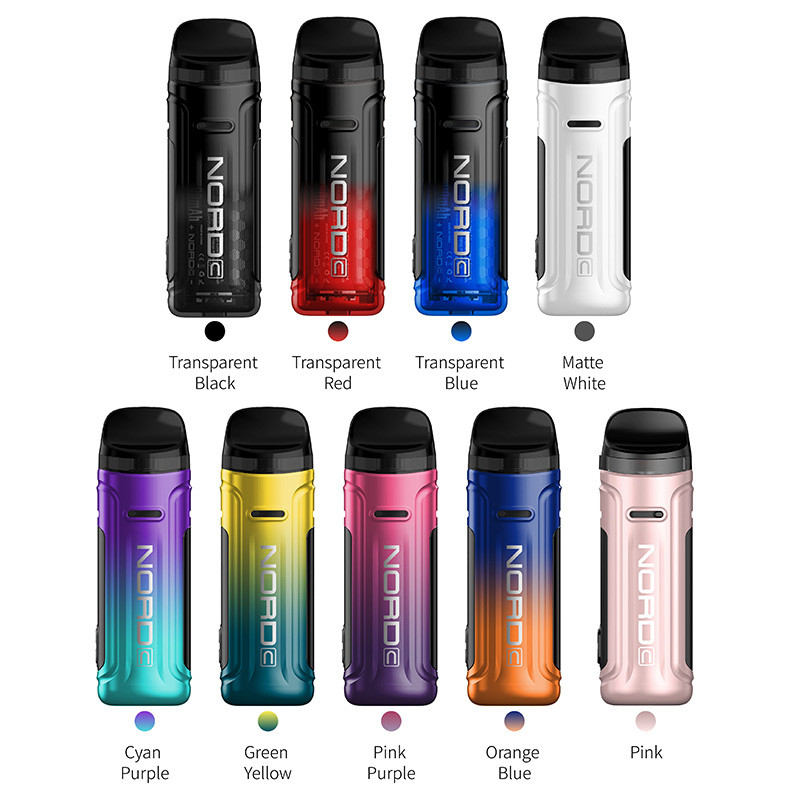 SMOK Nord C Podシステムキット 1800mAh 4.5ml 2.5ohm 50Wキット