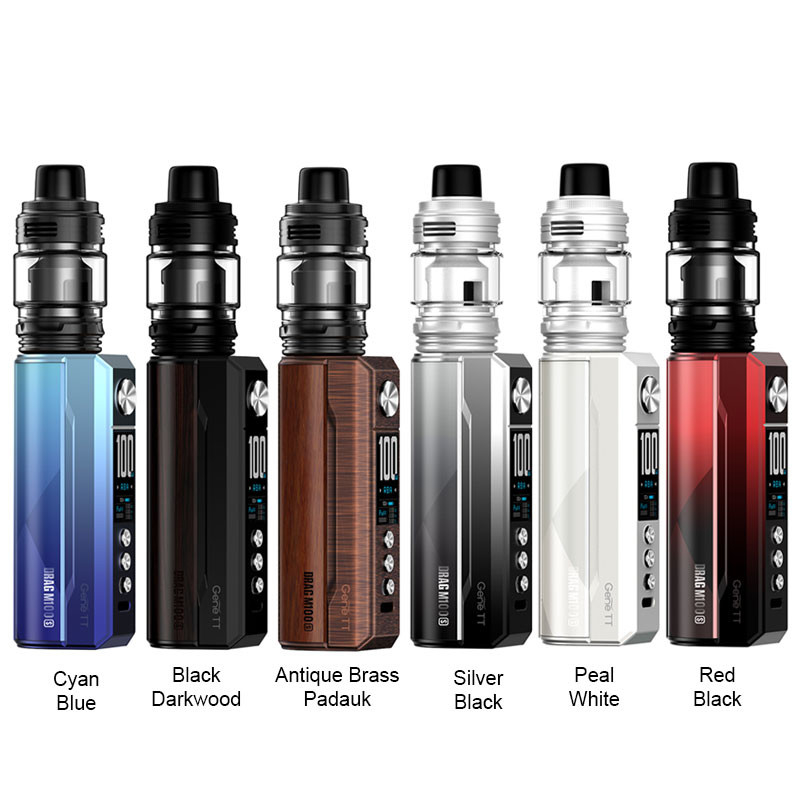 Voopoo Drag M100S モードキット 100w PnPコイル 5.5ml 0.5ohm Vapeキット